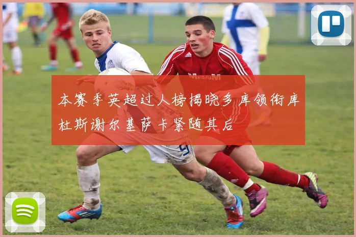 本赛季英超过人榜揭晓多库领衔库杜斯谢尔基萨卡紧随其后